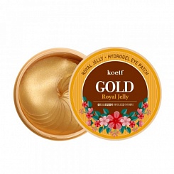 Патчи гидрогелевые с золотом и и медом KOELF Gold & Royal Jelly Eye Patch (60шт)
