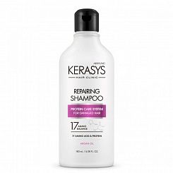 Восстанавливающий шампунь для волос Kerasys Hair Clinic Repairing Shampoo 180 мл