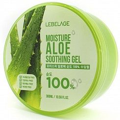 Успокаивающий гель с экстрактом алоэ Lebelage Moisture Aloe Purity 100% Soothing Gel, 300 мл