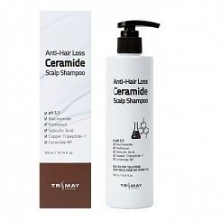 Шампунь с керамидами TRIMAY Anti-Hair Loss Ceramide Scalp Shampoo(300 мл)