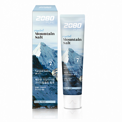Зубная паста с гималайской солью Dental Clinic 2080 Pure Crystal Mountain Salt Toothpaste (голубая)