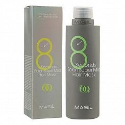 Маска для здоровья волос и кожи головы Masil 8 Seconds Salon Super Mild Hair Mask 200 мл