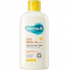 Ламеллярный солнцезащитный лосьон для лица и тела Derma:B Sun Block SPF 50+ PA++++ 200мл