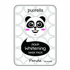 Осветляющая маска панда Aqua Whitening Mask Pack-Panda 