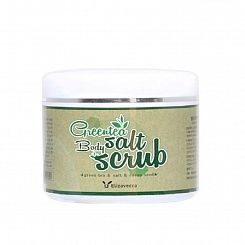 Скраб для тела с экстрактом зеленого чая Elizavecca Greentea Salt Body Scrub  600 мл