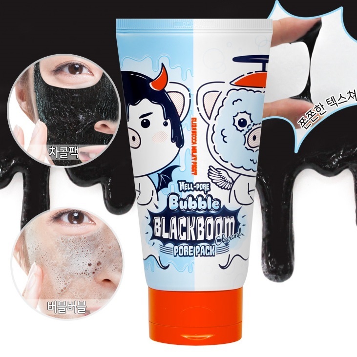 Elizavecca Hell-Pore Bubble Blackboom Charcoal Pore Pack.jpg