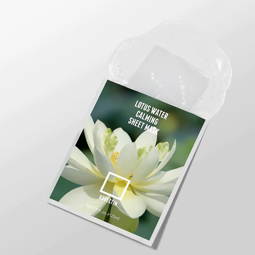 Rovectin Clean Lotus Water Calmin Sheet Mask