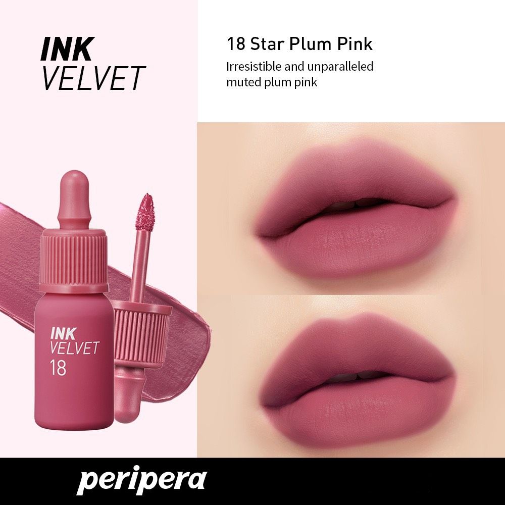Peripera Ink Velvet #18 Star Plum Pink