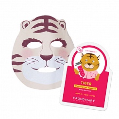 Тканевая маска против морщин PROUD MARY Tiger Animal Mask Pack(25 гр)
