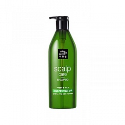 Освежающий шампунь для чувствительной кожи головы MISE EN SCENE Scalp Care Shampoo, 680 мл