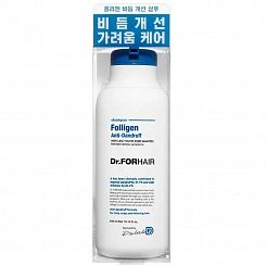 Успокаивающий шампунь против перхоти Dr.Forhair Folligen Anti-Dandruff Shampoo 300 мл
