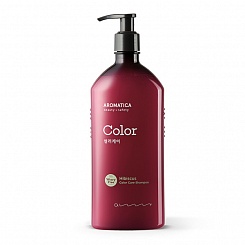 Шампунь для окрашенных волос с гибискусом Aromatica Hibiscus Color Care Shampoo  400мл