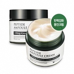 Пептидный крем для лица Mizon Peptide Ampoule Cream