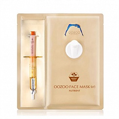 Тканевая маска-инъекция Питание с концентрированной эссенцией The OOZOO Face Injection Mask 1.7 Nutrient