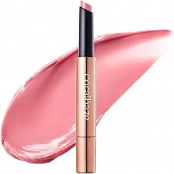 Оттеночный бальзам c нежной текстурой для придания объема губам  CORALHAZE volumizing lip fondue 01