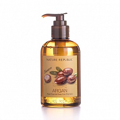 Интенсивно восстанавливающий шампунь с маслом арганы Nature Republic Argan Essential Deep Care Shampoo