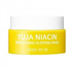 Осветляющая ночная маска с экстрактом юдзу (миниатюра) Some By Mi Yuja Niacin Brightening 15 гр