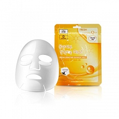 Тканевая маска для лица 3W CLINIC с коэнзимом Fresh Coenzyme Q10 Mask Sheet