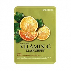 Тканевая маска с витамином С Baroness Vitamin C Mask Sheet 21 гр