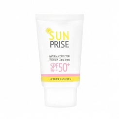 Солнцезащитный крем для кожи ETUDE HOUSE Sun Prise Natural Corrector SPF50+ PA+++