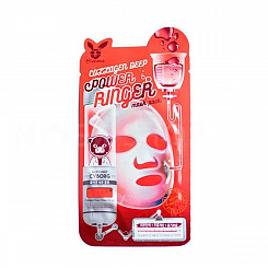Омолаживающая тканевая маска с коллагеном Elizavecca Collagen Deep Power Ringer Mask Pack, 23 мл