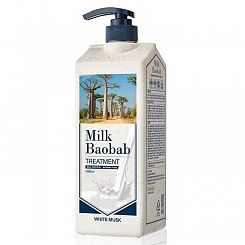 Парфюмированный бальзам для волос с ароматом белого мускуса Milk Baobab Milk Baobab Perfume,1000мл