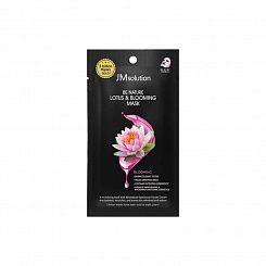 Тканевая маска с экстрактом лотоса JMsolution Be Nature Lotus & Blooming Mask