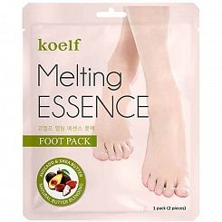 Маска-носочки для ног с маслами и экстрактами Koelf Melting Essence Foot Pack, 8г