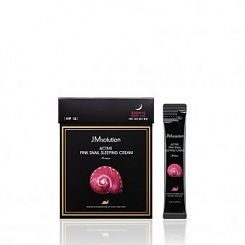 Ночной крем с улиткой JMsolution Active Pink Snail Sleeping Cream (4мл*30шт)