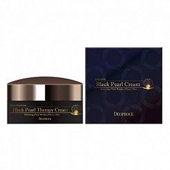Антивозрастной крем с черным жемчугом Deoproce Black Pearl Therapy Cream, 100 мл