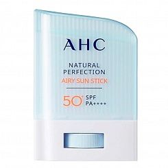 Стойкий солнцезащитный стик AHC Natural Perfection  Airy Sun Stick SPF50+ PA++++