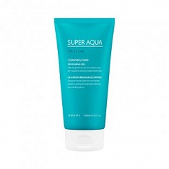 Увлажняющая пенка для жирной кожи Missha Super Aqua Oil Clear Cleansing Foam