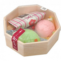 Подарочный набор мыла и пудры для принятия ванны с оригинальными ароматами 50гр *2 шт