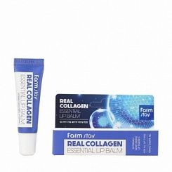 Бальзам для губ суперувлажняющий с коллагеном Farm Stay Real Collagen Essential Lip Balm, 10 мл