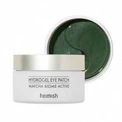 Освежающие патчи на основе экстракта зеленого чая мачта HEIMISH Matcha Bione Hydrogel Eye Patch