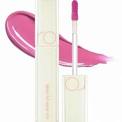 Лёгкий глянцевый тинт в розовом оттенке rom&nd DEWY-FUL Water Tint 10 Murmur Pink