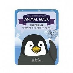 Тканевая маска-селфи для выравнивания тона пингвин PrettySkin Total Solution 2X Power Animal ,235