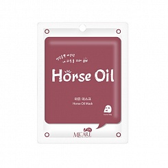Маска тканевая для лица Mijin Care Mask Horse Oil 24,5