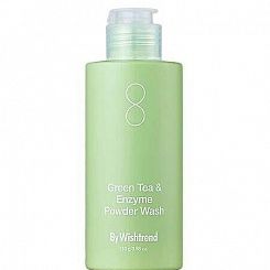 Энзимная пудра с зелёным чаем By Wishtrend Green Tea & Enzyme Powder Wash 110 г