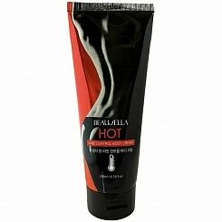 Антицеллюлитный крем-гель, согревающий эффект, Beausella Hot Line Control Body Cream, 200  мл