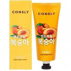 Крем-сыворотка для рук с экстрактом персика Consly Peach Hand Essence Cream 100мл