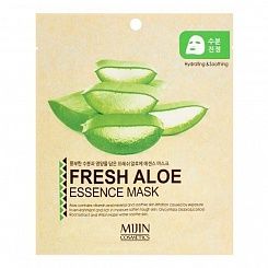 Тканевая маска с алоэ  Mijin Aloe Essence Mask  (23 гр)