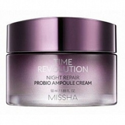 Восстанавливающий ночной крем MISSHA Time Revolution Night Repair Probio Ampoule Cream 50мл