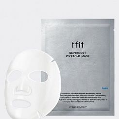 Освежающая тканевая маска для лица TFIT Skin Boost Icy Facial Mask (25 мл)