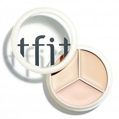 Палетка консилеров для лица три оттенка  TFIT Cover Up Pro Concealer 00