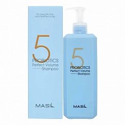 Шампунь для объема волос с пробиотиками  Masil 5 Probiotics Perfect Volume Shampoo 500 мл