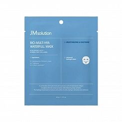 Гидрогелевая маска БИО с гиалуроновой кислотой JMsolution  Bio Multi Hya Waterfull Mask