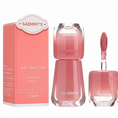 Гелевый невесомый увлажняющий тинт для губ The Saem Saemmys Ade Shot Tint 01 Grapefruit Honey