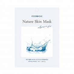 Тканевая маска для лица с гиалуроновой кислотой FoodaHolic Nature Skin Mask Hyaluronic Acid, 23 гр