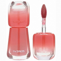 Гелевый невесомый увлажняющий тинт для губ The Saem Saemmys Ade Shot Tint 05 Rose Hibiscus